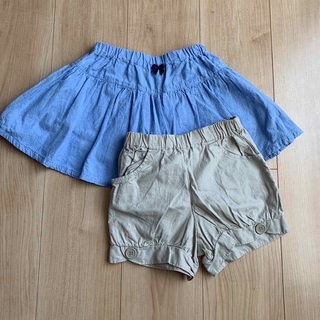 ちぃ様専用　パンツ2 +Tシャツ(スカート)
