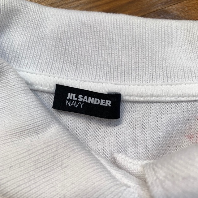 JIL SANDER NAVY(ジルサンダーネイビー)のジルサンダーネイビーポロシャツ　Sサイズ　ミツバチくん レディースのトップス(ポロシャツ)の商品写真