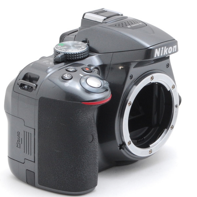 希少なグレーカラー、ダブルレンズの大満足商品❤️Nikon D5300-