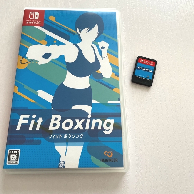 Fit Boxing Switch エンタメ/ホビーのゲームソフト/ゲーム機本体(家庭用ゲームソフト)の商品写真