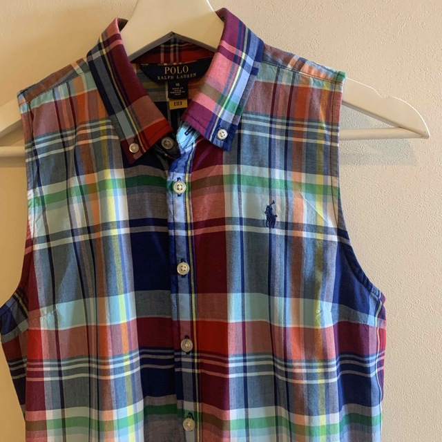 POLO RALPH LAUREN(ポロラルフローレン)のPOLO RALPH LAUREN ポロラルフローレン ワンピース155 キッズ/ベビー/マタニティのキッズ服女の子用(90cm~)(ワンピース)の商品写真