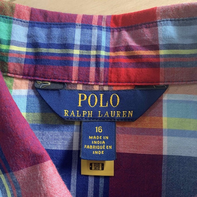 POLO RALPH LAUREN(ポロラルフローレン)のPOLO RALPH LAUREN ポロラルフローレン ワンピース155 キッズ/ベビー/マタニティのキッズ服女の子用(90cm~)(ワンピース)の商品写真