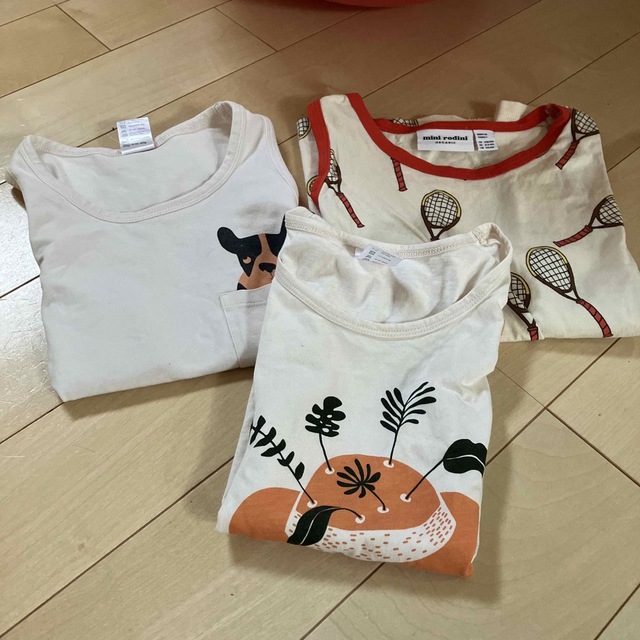 bobo chose(ボボチョース)のタンクトップ3枚セット　tinycottons  mini rodini キッズ/ベビー/マタニティのキッズ服女の子用(90cm~)(Tシャツ/カットソー)の商品写真