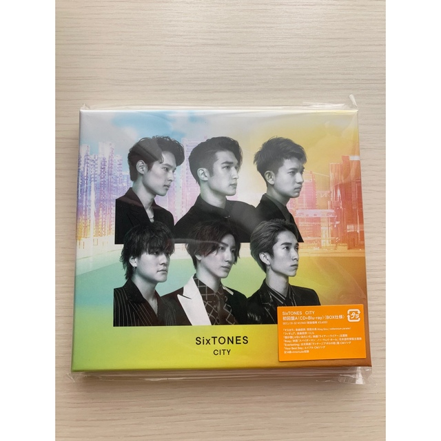 SixTONES CITY 初回盤A エンタメ/ホビーのCD(ポップス/ロック(邦楽))の商品写真