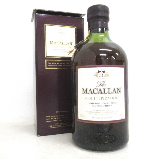 ウイスキー未開封★MACALLAN【マッカラン】 1851 インスピレーション 700ml