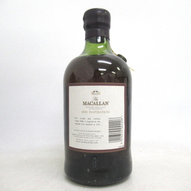 ウイスキー未開封★MACALLAN【マッカラン】 1851 インスピレーション 700ml