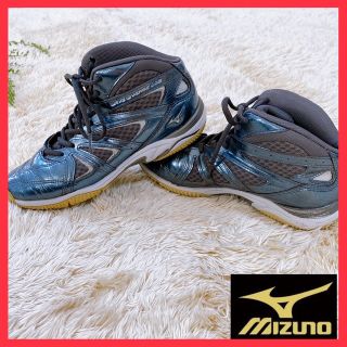 ミズノ(MIZUNO)の【美品】MIZUNO ミズノ　ウェーブダイバース　スニーカー　23cm(トレーニング用品)