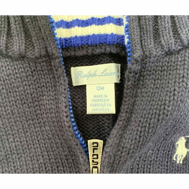 POLO RALPH LAUREN(ポロラルフローレン)のPOLO Ralph Lauren  ベビー　ニット キッズ/ベビー/マタニティのベビー服(~85cm)(ニット/セーター)の商品写真