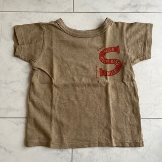 DENIM DUNGAREE  半袖Tシャツ　90-95cm(Tシャツ/カットソー)