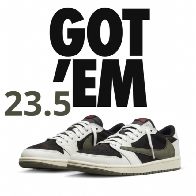 Travis Scott×Nike AIR Jordan 1 LOW OGナイキ