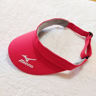 ミズノ(MIZUNO)のミズノ サンバイザー （赤）(その他)