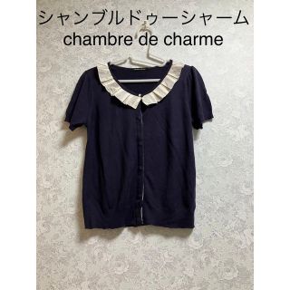 シャンブルドゥシャーム(chambre de charme)のchambre de charme シャンブルドゥシャーム トップス(シャツ/ブラウス(半袖/袖なし))