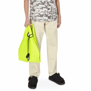 オフホワイト(OFF-WHITE)のoff-white ショッパーバッグ　イエロー(トートバッグ)