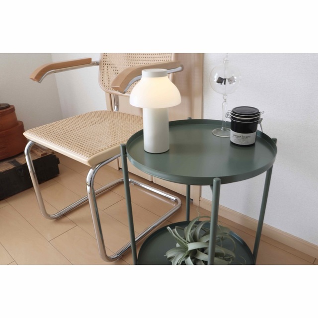 北欧家具　サイドテーブル　トレイ　シンプルデザイン　モダン　ラウンドテーブル 1