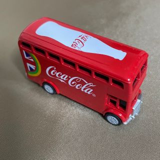 コカコーラ(コカ・コーラ)のミニチュア　ロンドンバス　コカコーラ(ミニカー)