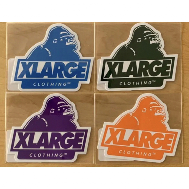 XLARGE(エクストララージ)のxlarge  4枚　ステッカー　エクストララージ メンズのメンズ その他(その他)の商品写真