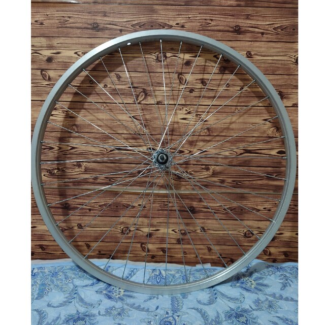 26インチ　前輪ホイール スポーツ/アウトドアの自転車(パーツ)の商品写真