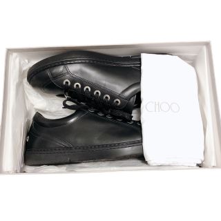 JIMMY CHOO - 【美品】JIMMY CHOO ジミーチュウ ローカットスニーカー