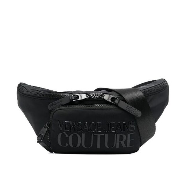 VERSACE JEANS COUTURE ボディバッグ ブラックの通販 by LAZY CIRCLE