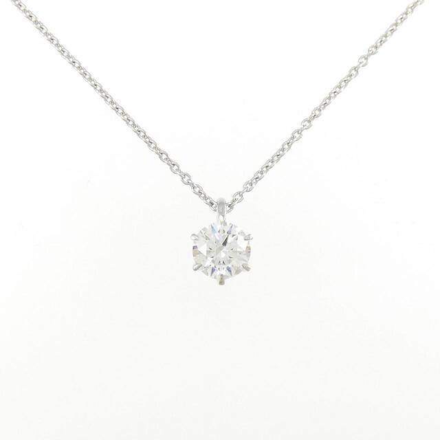 【リメイク】プラチナダイヤモンドネックレス 0.411CT F SI2 3EXT H&C