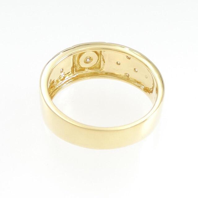 【新品】K18YG ダイヤモンド リング 0.13CT レディースのアクセサリー(リング(指輪))の商品写真