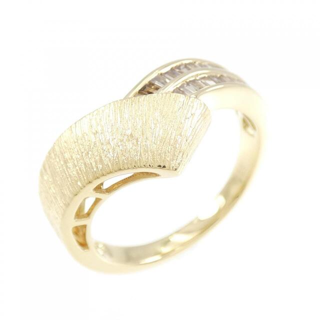 K18YG ダイヤモンド リング 0.23CT-