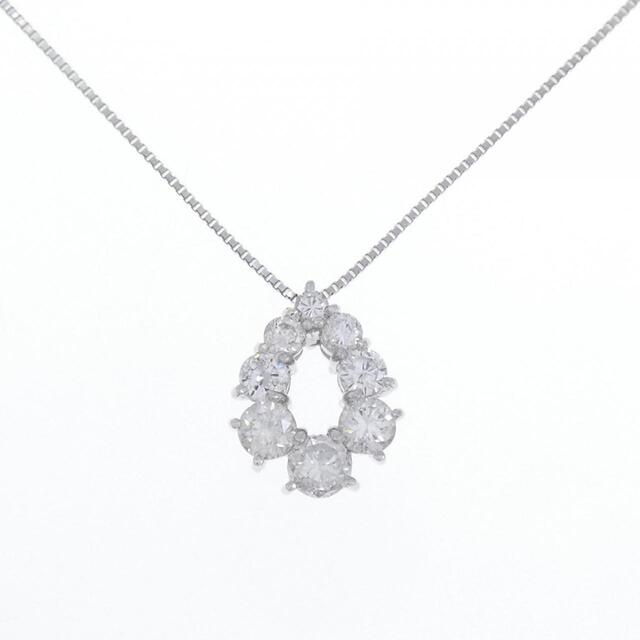 海外並行輸入正規品 PT 1.00CT ネックレス ダイヤモンド ネックレス