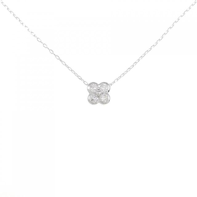 ネックレスK18WG ダイヤモンド ネックレス 0.30CT