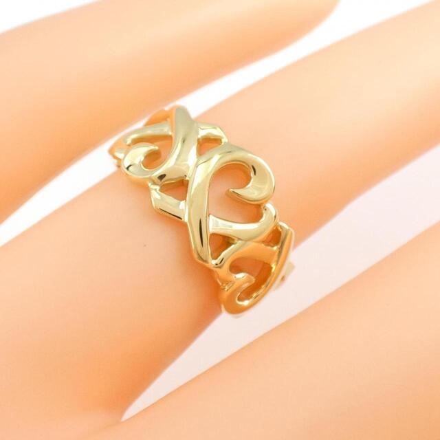 ☆美品☆【TIFFANY\u0026Co.】ラビングハート　リング　7号　273