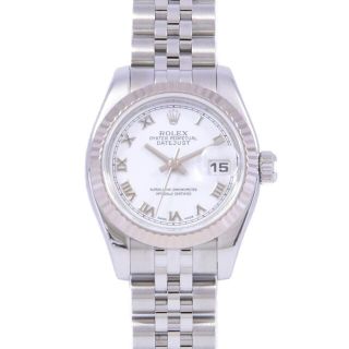 ロレックス(ROLEX)のロレックス　１７９１７４　デイトジャスト　ＳＳｘＷＧ　自動巻(腕時計)