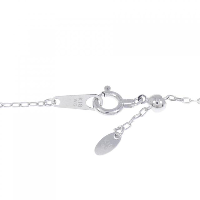 K18WG ダイヤモンド ネックレス 0.11CT 拡散処理未検査 | www