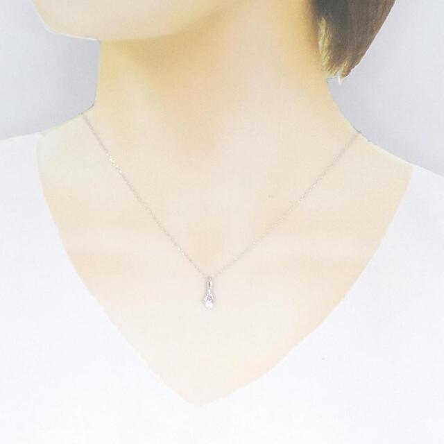 K18WG ダイヤモンド ネックレス 0.11CT 拡散処理未検査 | www