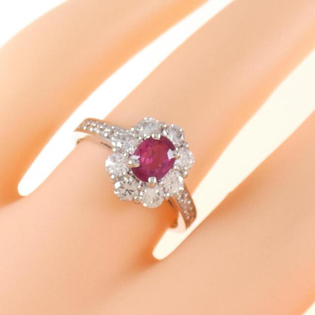 PT ルビー リング 0.62CT 3