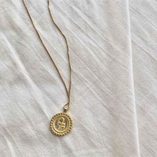 ロキエ(Lochie)の୨୧ Vintage retro gold rose coin necklace(ネックレス)