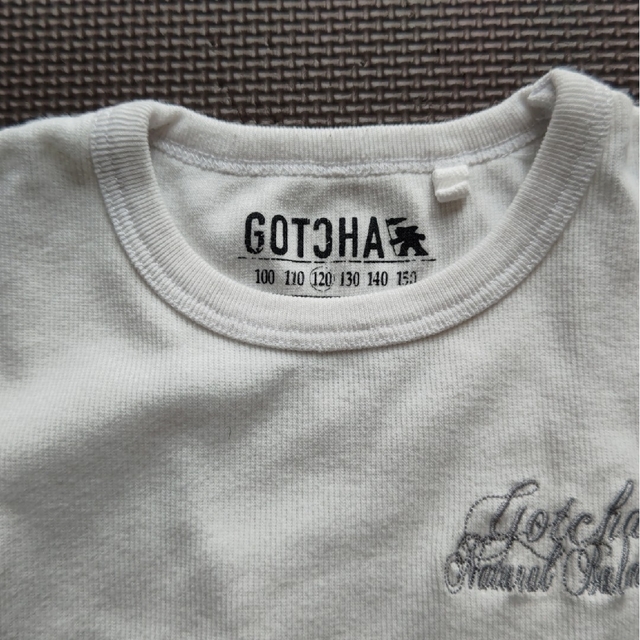 GOTCHA(ガッチャ)のガッチャ 半袖リブTシャツ 120cm キッズ/ベビー/マタニティのキッズ服男の子用(90cm~)(Tシャツ/カットソー)の商品写真