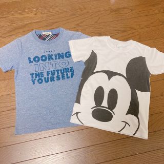 ニシマツヤ(西松屋)の西松屋　男の子　半袖　Tシャツ　2点　セット　130(Tシャツ/カットソー)