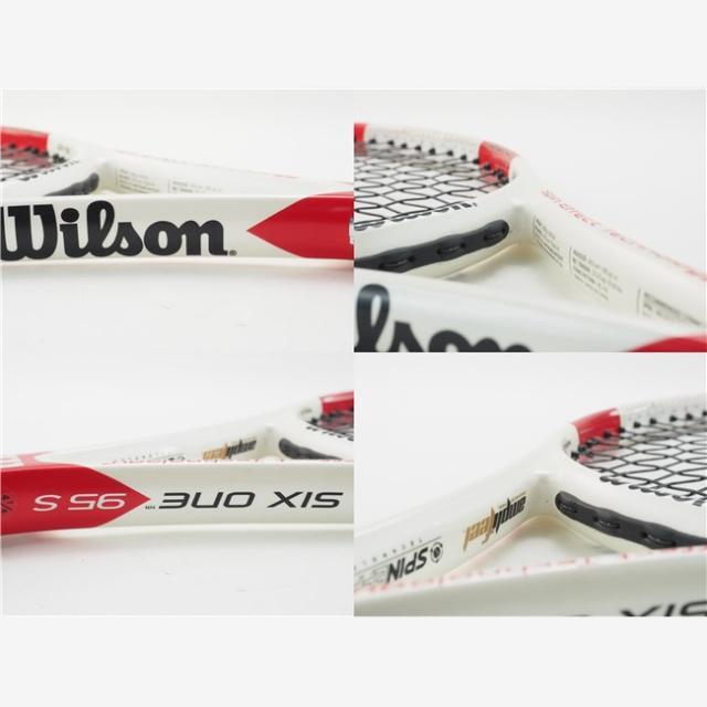 中古 テニスラケット ウィルソン シックスワン 95エス 2014年モデル (USL2)WILSON SIX.ONE 95S 2014