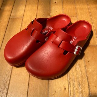 ビルケンシュトック(BIRKENSTOCK)の【BIRKENSTOCK】Boston 26.0cm レッド(サンダル)