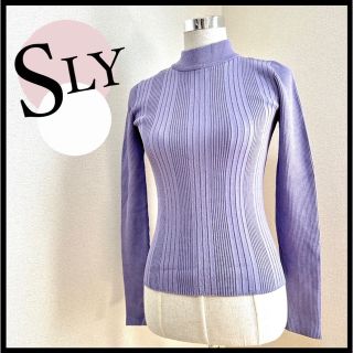 スライ(SLY)のSLY スライ F レディース ニット オシャレ モックネック(ニット/セーター)