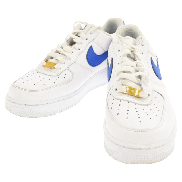 NIKE ナイキ AIR FORCE 1 07 LO DM2845-100 エアフォース1 ローカットスニーカー ホワイト/ブルー US8.5/26.5cm 2