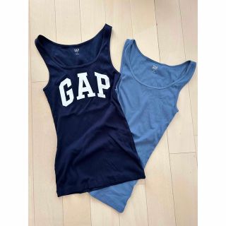 ギャップ(GAP)のGAP リブタンクトップ2枚セット　新品未使用(タンクトップ)