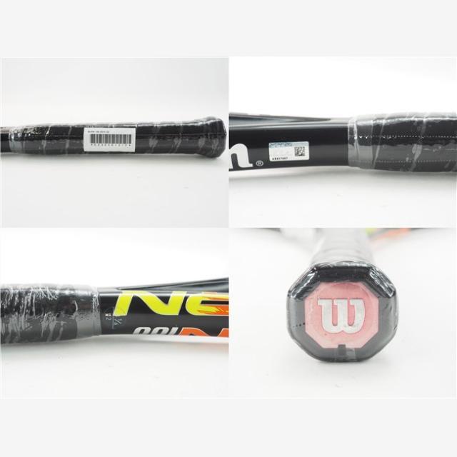 wilson(ウィルソン)の中古 テニスラケット ウィルソン バーン 100 2015年モデル【一部グロメット割れ有り】 (G2)WILSON BURN 100 2015 スポーツ/アウトドアのテニス(ラケット)の商品写真