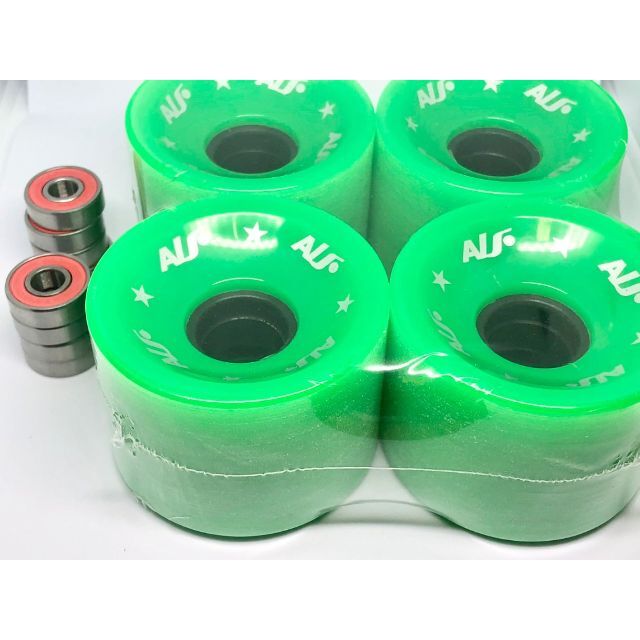 ウィール（70*51mm 80A）・ベアリング(ABEC-11、RED) スポーツ/アウトドアのスポーツ/アウトドア その他(スケートボード)の商品写真