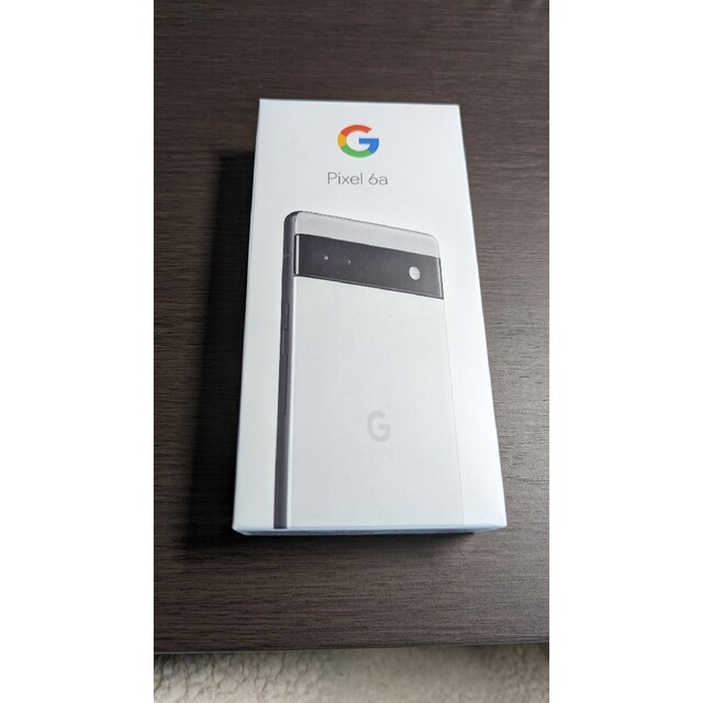 Google Pixel(グーグルピクセル)の【新品未使用】Google Pixel 6a 白 128GB simフリー スマホ/家電/カメラのスマートフォン/携帯電話(スマートフォン本体)の商品写真