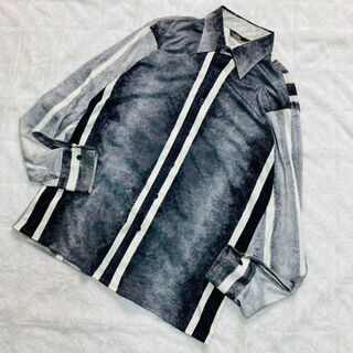 バラクータ(BARACUTA)のヴィンテージ バラクータ ヴァン ヒューゼン アート総柄 長袖開襟シャツ(シャツ)