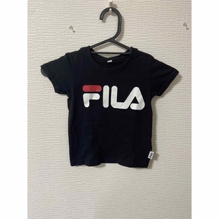 フィラ(FILA)のFILA ブラックTシャツ　90cm(Tシャツ/カットソー)