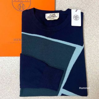 エルメス(Hermes)の国内正規品 21～22 未使用 S エルメス カシミヤ×シルク ニット セーター(ニット/セーター)