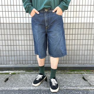 ノーティカ(NAUTICA)のUS古着 ノーティカ NAUTICA JEANS COMPANY デニム ペインター ショートパンツ ひざ下 Y2K サイズ：W36 インディゴ 【中古】(スラックス/スーツパンツ)