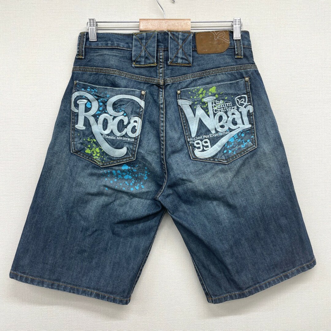 90s roca wear デニムショーツ　Y2K