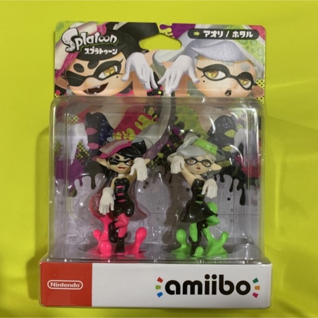 新品未開封 スプラトゥーン amiibo アミーボ  アオリ　ホタル